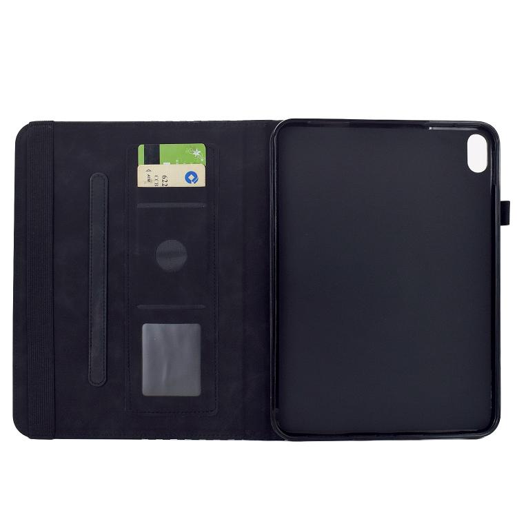 For iPad 2025 / 2022 Rotatable Rhombus Embossed Smart Leather Tablet Case