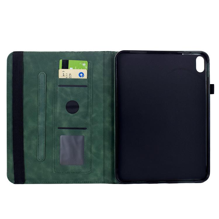 For iPad 2025 / 2022 Rotatable Rhombus Embossed Smart Leather Tablet Case