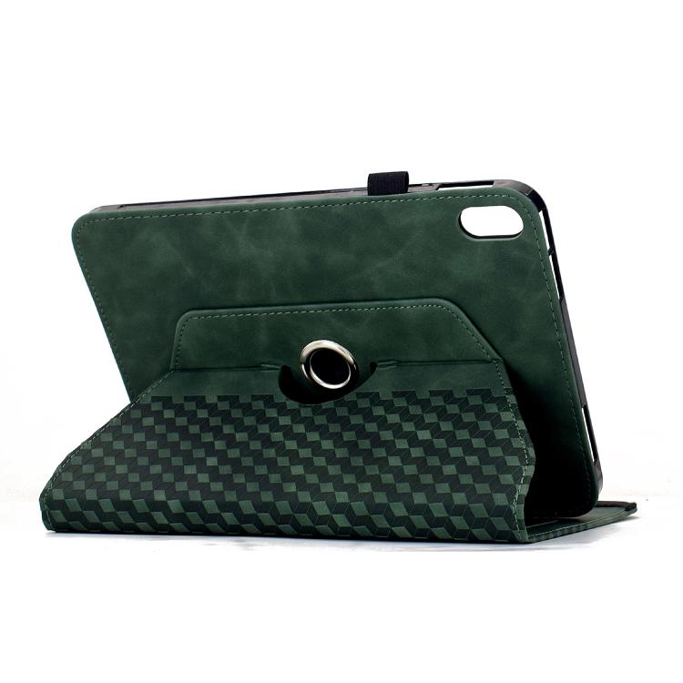 For iPad 2025 / 2022 Rotatable Rhombus Embossed Smart Leather Tablet Case