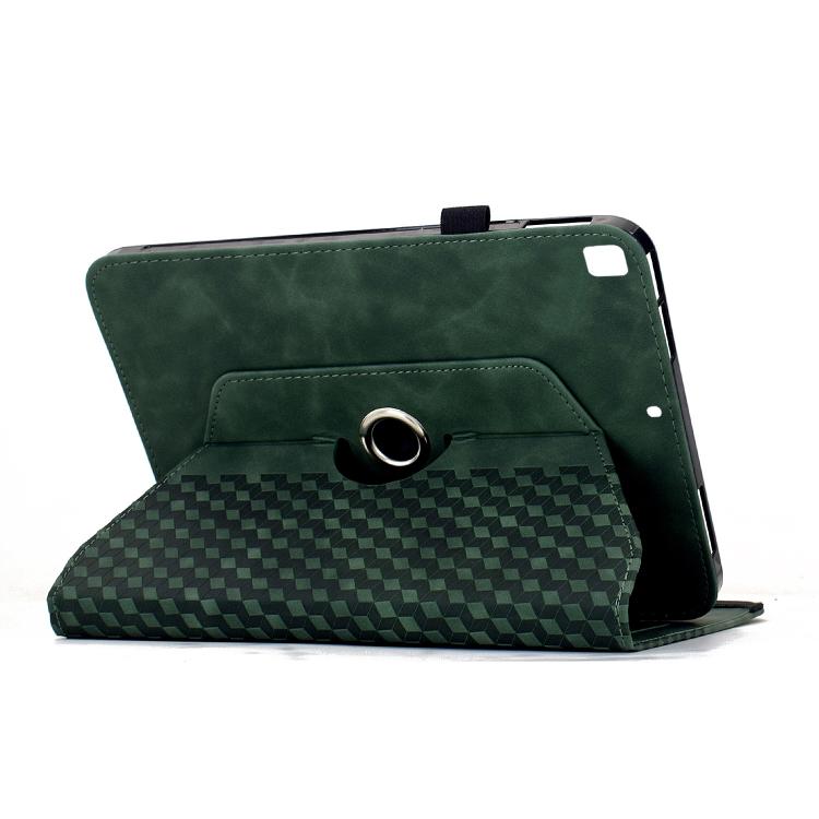 For Samsung Galaxy Tab S6 Lite 2024 Rotatable Rhombus Embossed Smart Leather Tablet Case
