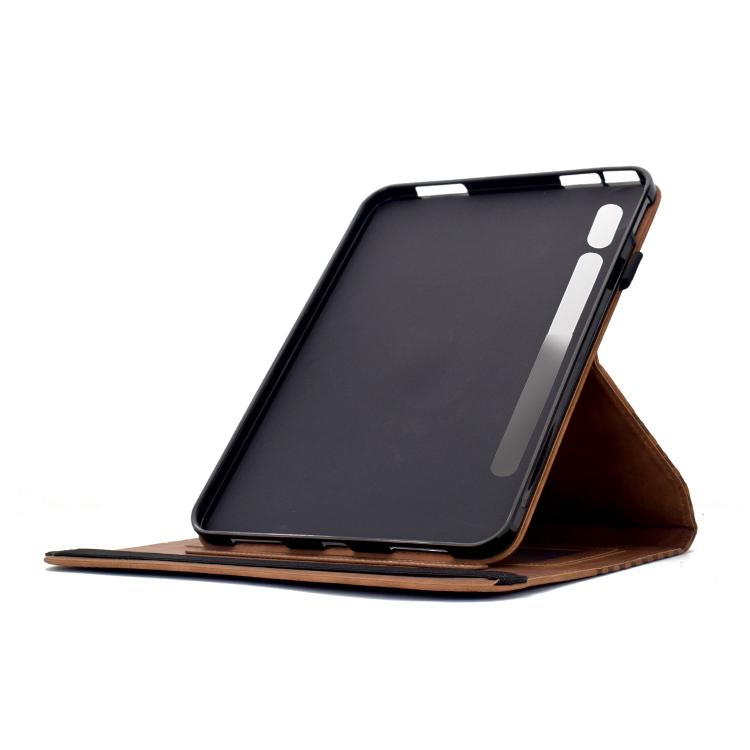 For Samsung Galaxy Tab S10 FE / S9 Rotatable Rhombus Embossed Smart Leather Tablet Case