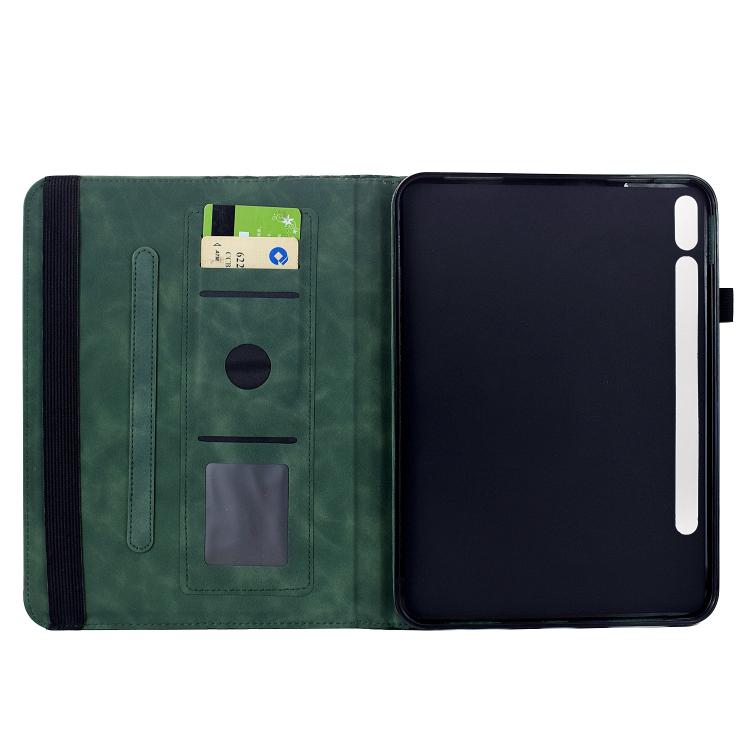 For Samsung Galaxy Tab S10 FE / S9 Rotatable Rhombus Embossed Smart Leather Tablet Case