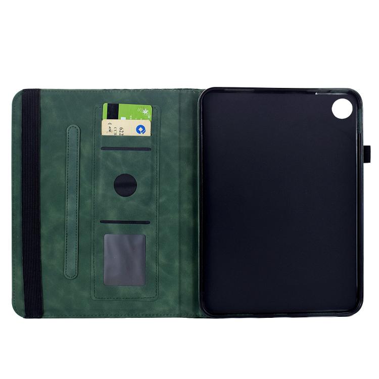 For Samsung Galaxy Tab A11+ / A9+ Rotatable Rhombus Embossed Smart Leather Tablet Case