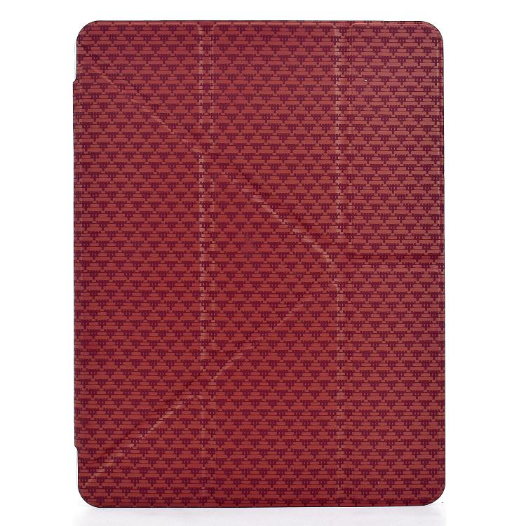 For iPad 2025 / 2022 Y-Fold Pyramid Texture Smart Leather Tablet Case