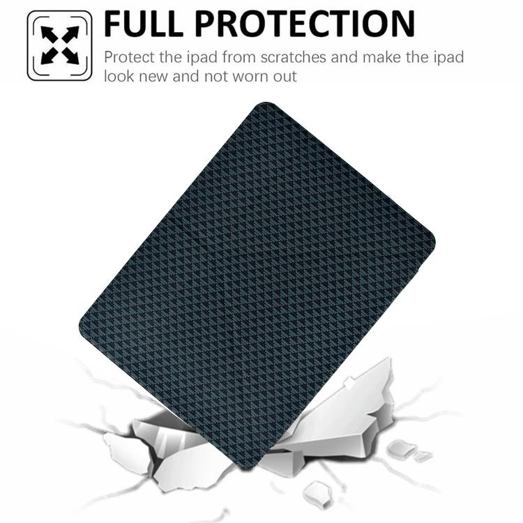 For iPad 2025 / 2022 Y-Fold Pyramid Texture Smart Leather Tablet Case