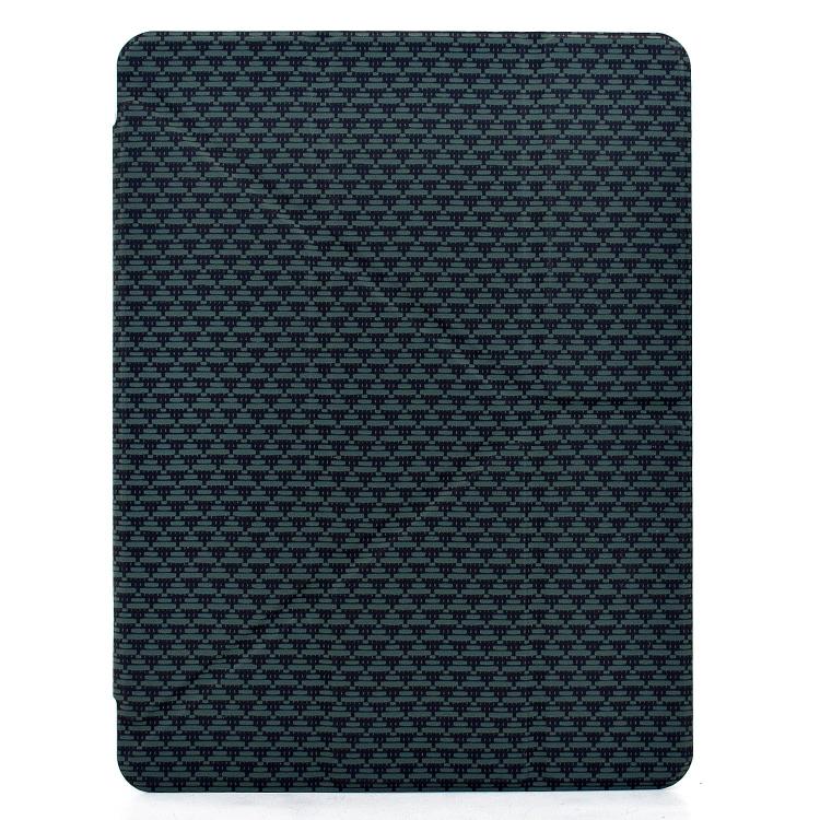 For iPad mini 2024 / mini 6 Y-Fold Pyramid Texture Smart Leather Tablet Case