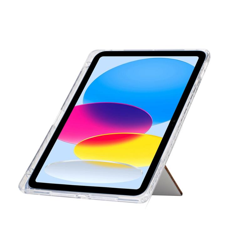 For iPad 9.7 2018 / 2017 / Air 2 / 1 Y-Fold Pyramid Texture Smart Leather Tablet Case