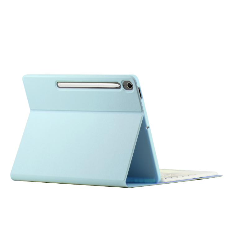 For Samsung Galaxy Tab S10 FE+ PST-X620 Touchpad Backlight Bluetooth Keyboard Leather Tablet Case