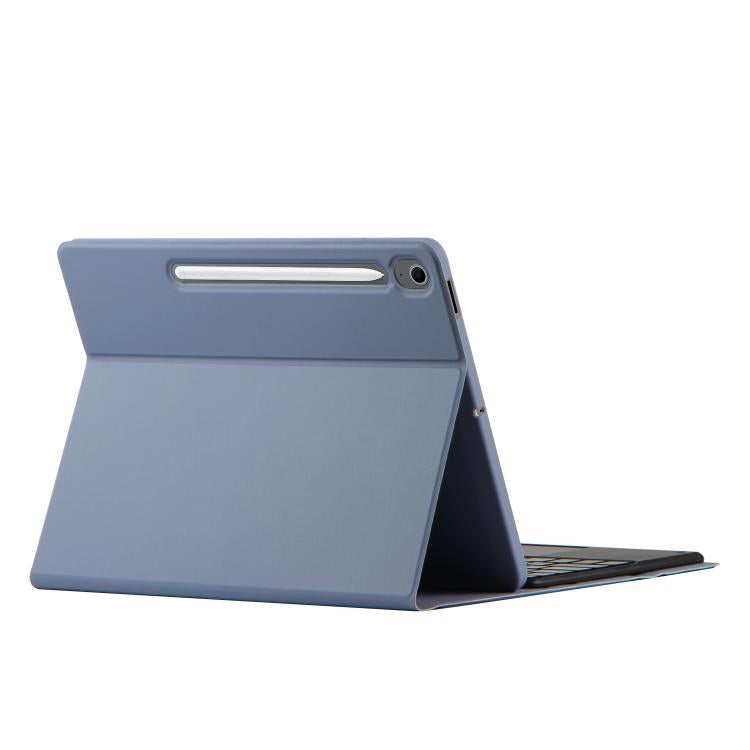 For Samsung Galaxy Tab S10 FE+ PST-X620 Touchpad Backlight Bluetooth Keyboard Leather Tablet Case