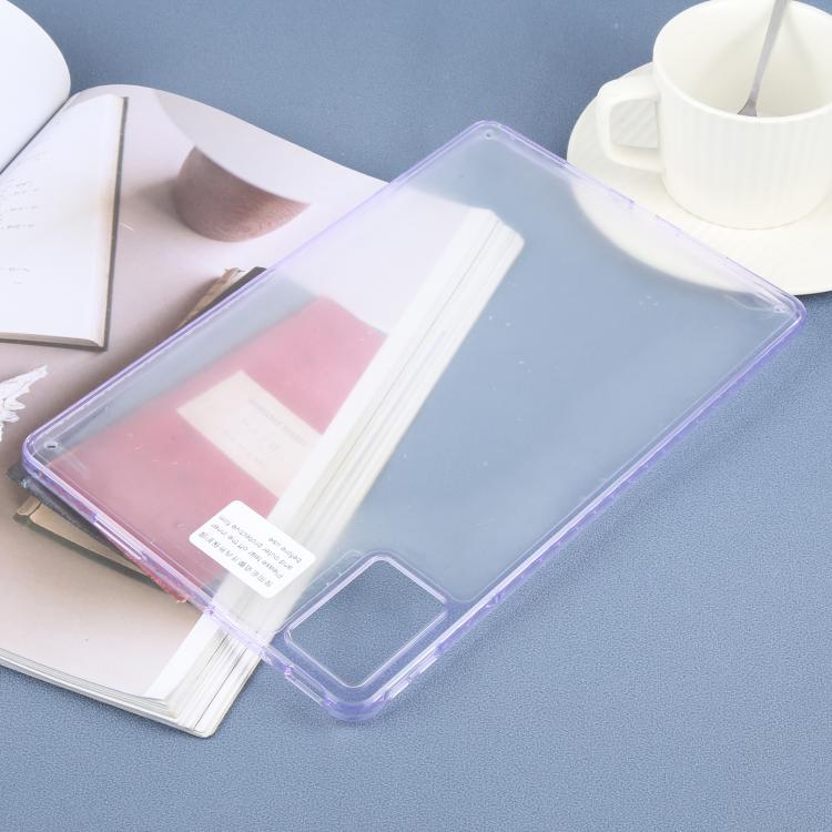 For Lenovo Xiaoxin Pad 11 2025 Color TPU Hybrid Clear Acrylic Tablet Case