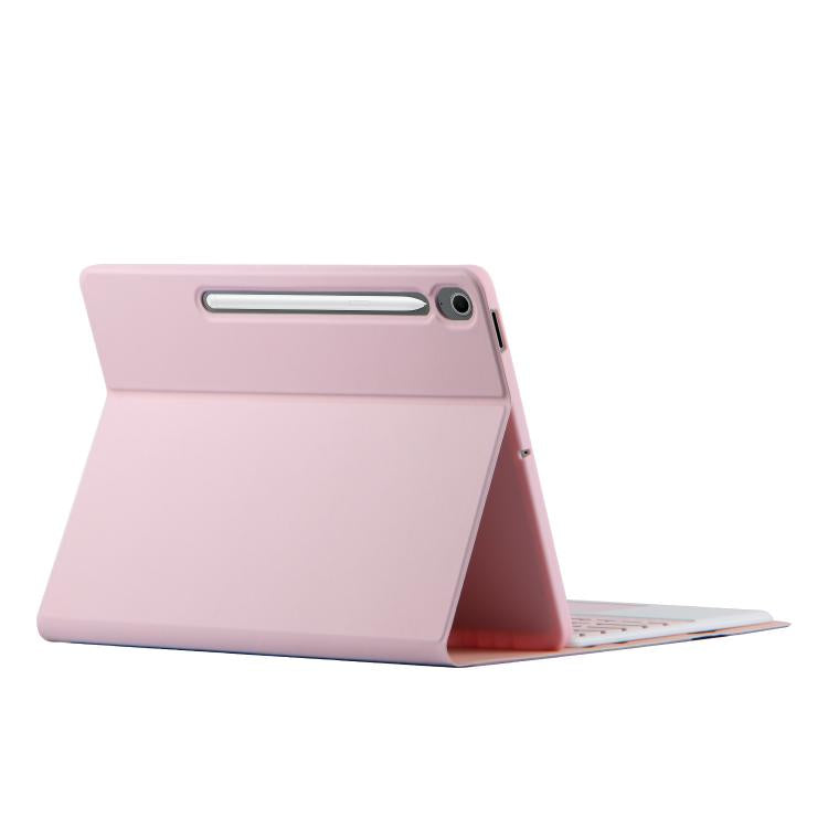 For Samsung Galaxy Tab S10 FE+ PSC-X620 Touchpad Bluetooth Keyboard Leather Tablet Case