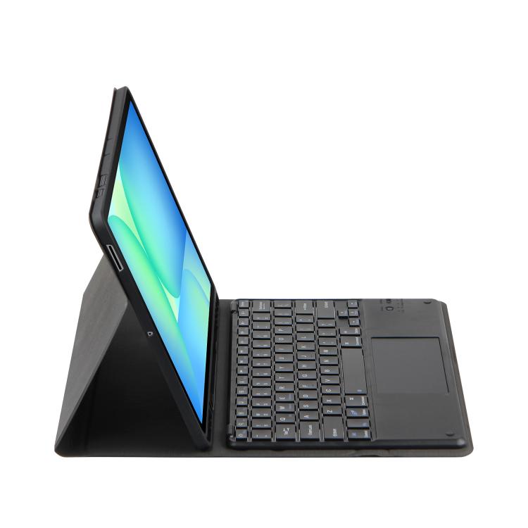 For Samsung Galaxy Tab S10 FE+ PSC-X620 Touchpad Bluetooth Keyboard Leather Tablet Case