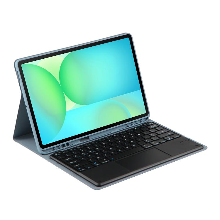 For Samsung Galaxy Tab S10 FE+ PSC-X620 Touchpad Bluetooth Keyboard Leather Tablet Case