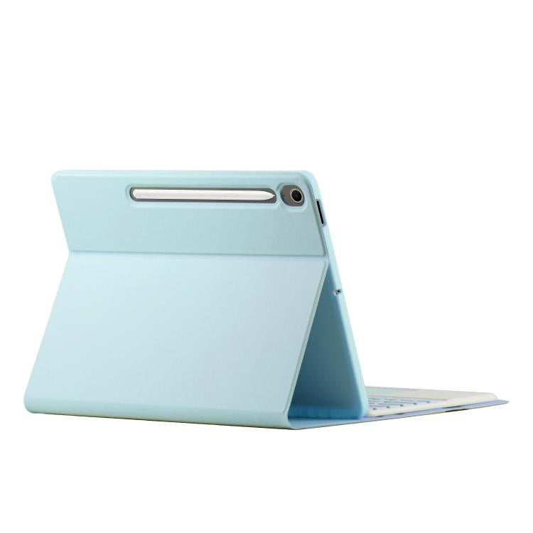 For Samsung Galaxy Tab S10 FE+ PSC-X620 Touchpad Bluetooth Keyboard Leather Tablet Case