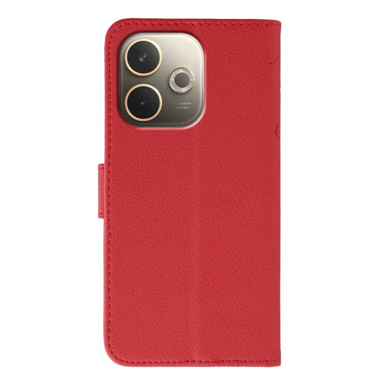 For OPPO A5 Pro 5G Global Feather Pattern Litchi Texture Leather Phone Case