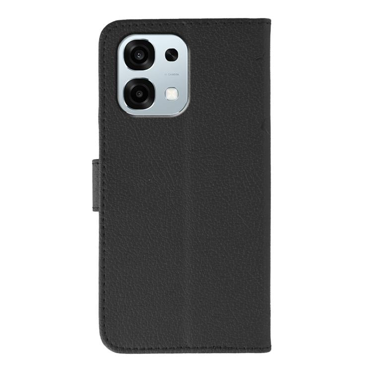 For OPPO A6 Pro 5G Feather Pattern Litchi Texture Leather Phone Case