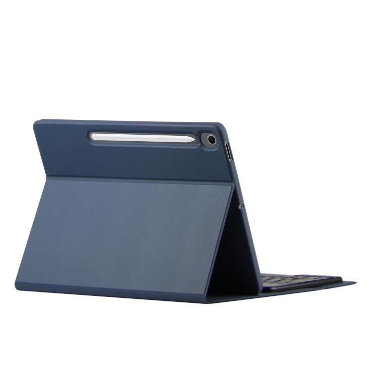 For Samsung Galaxy Tab S10 FE+ PSD-X620 Backlight Bluetooth Keyboard Leather Tablet Case