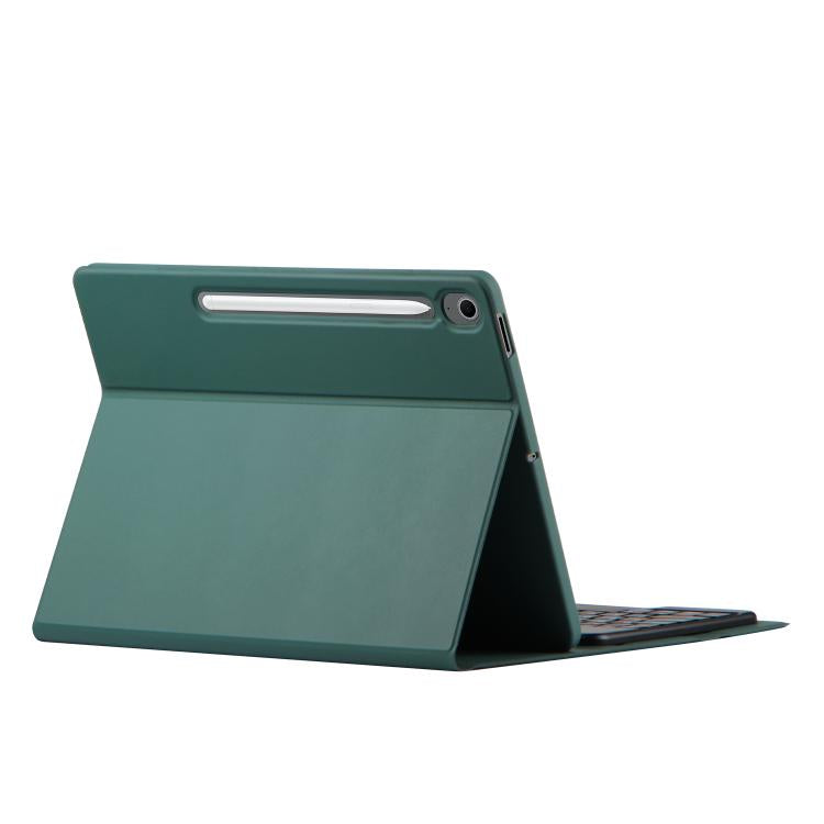 For Samsung Galaxy Tab S10 FE+ PSD-X620 Backlight Bluetooth Keyboard Leather Tablet Case