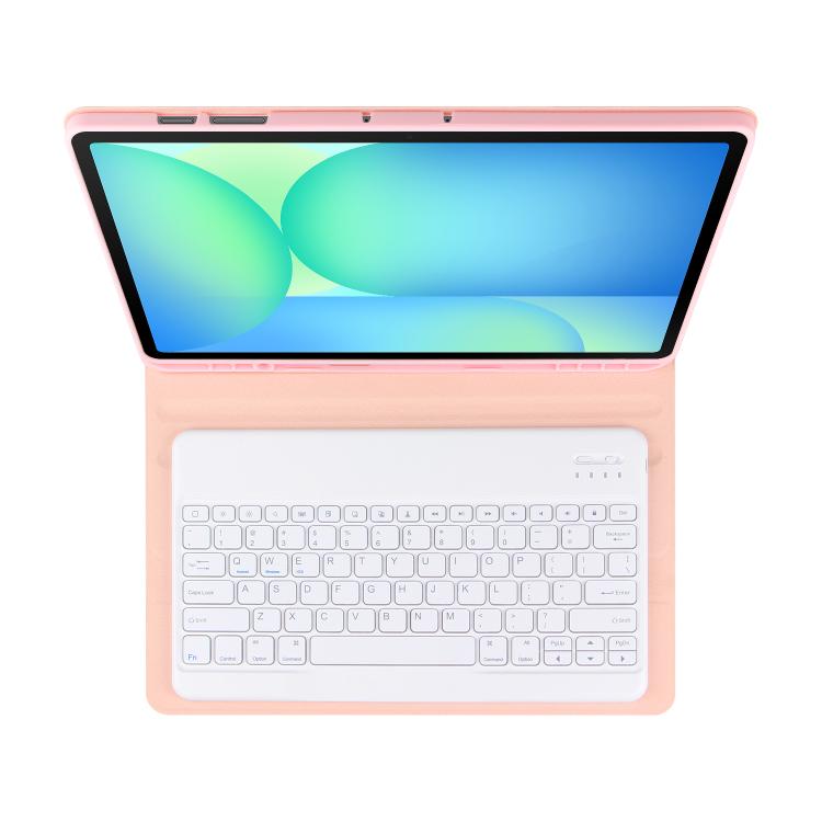 For Samsung Galaxy Tab S10 FE+ PS-X620 Basics Bluetooth Keyboard Leather Tablet Case