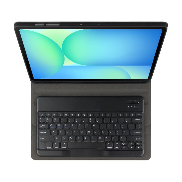 For Samsung Galaxy Tab S10 FE+ PS-X620 Basics Bluetooth Keyboard Leather Tablet Case