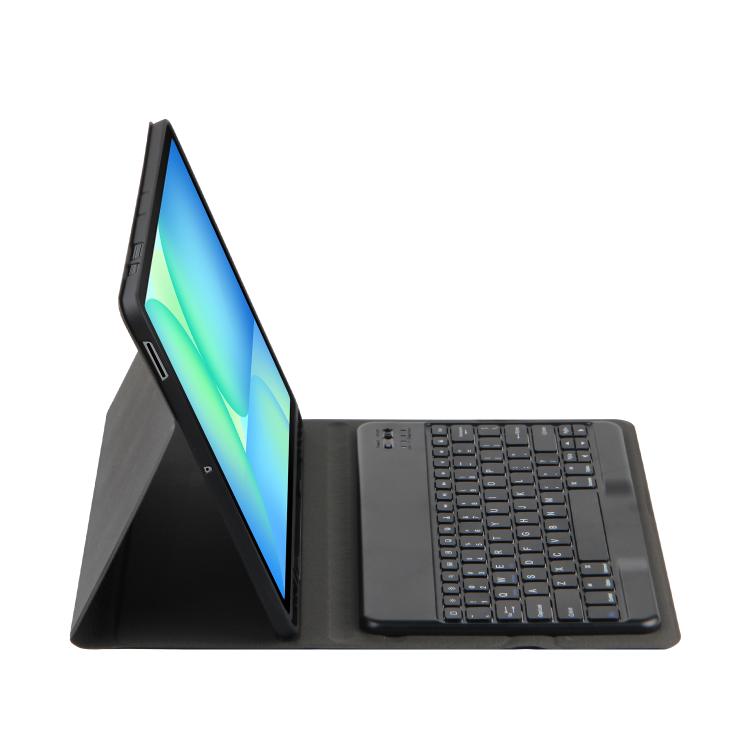 For Samsung Galaxy Tab S10 FE+ PS-X620 Basics Bluetooth Keyboard Leather Tablet Case