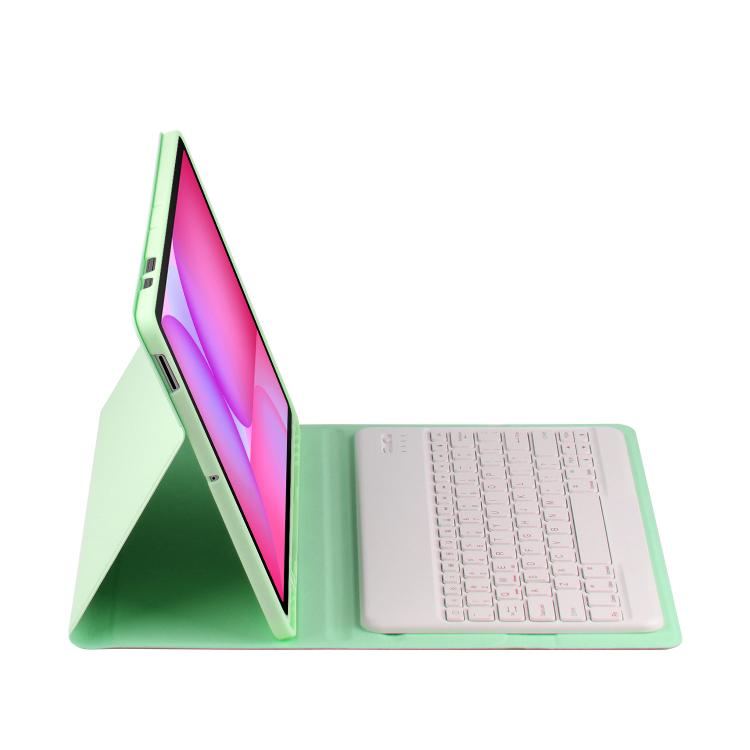 For Samsung Galaxy Tab S10 FE+ PS-X620 Basics Bluetooth Keyboard Leather Tablet Case