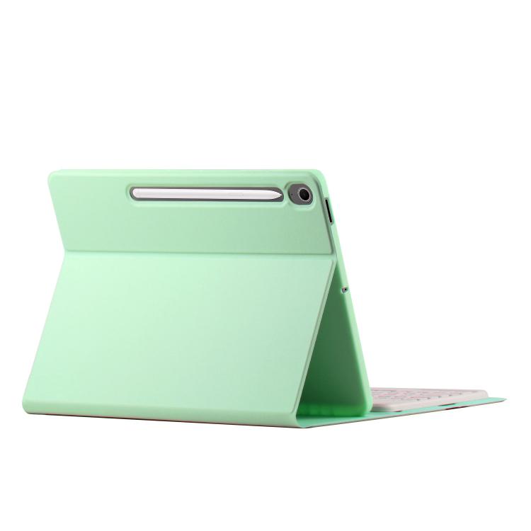 For Samsung Galaxy Tab S10 FE+ PS-X620 Basics Bluetooth Keyboard Leather Tablet Case