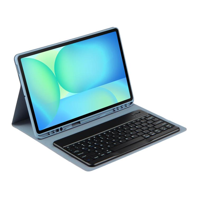 For Samsung Galaxy Tab S10 FE+ PS-X620 Basics Bluetooth Keyboard Leather Tablet Case