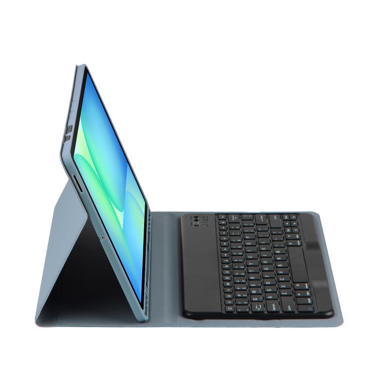 For Samsung Galaxy Tab S10 FE+ PS-X620 Basics Bluetooth Keyboard Leather Tablet Case