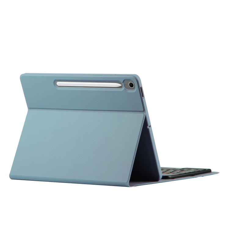 For Samsung Galaxy Tab S10 FE+ PS-X620 Basics Bluetooth Keyboard Leather Tablet Case