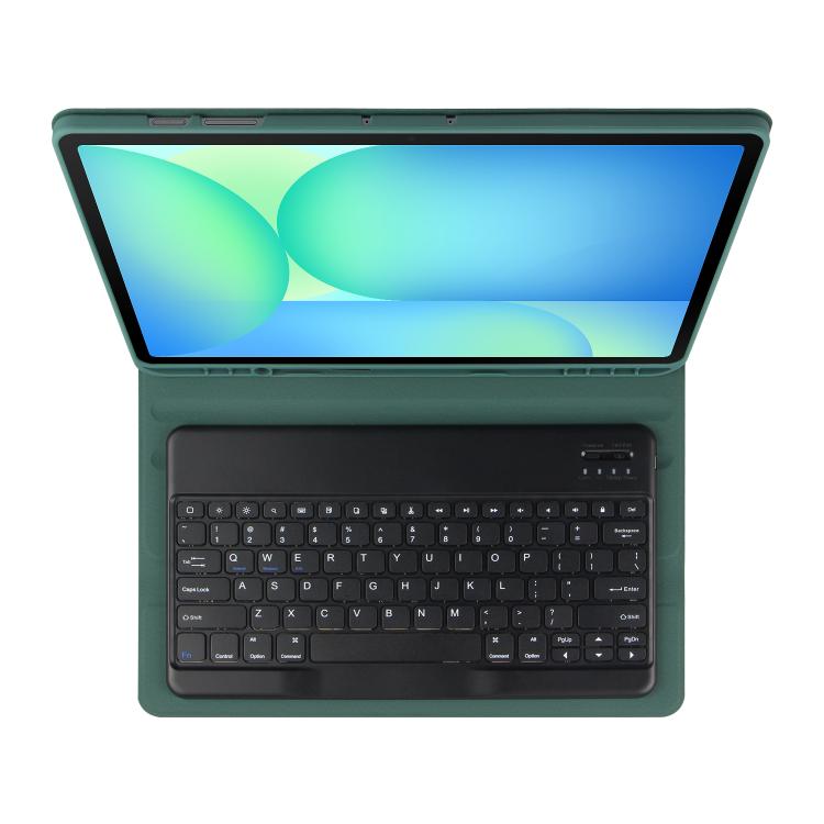 For Samsung Galaxy Tab S10 FE+ PS-X620 Basics Bluetooth Keyboard Leather Tablet Case
