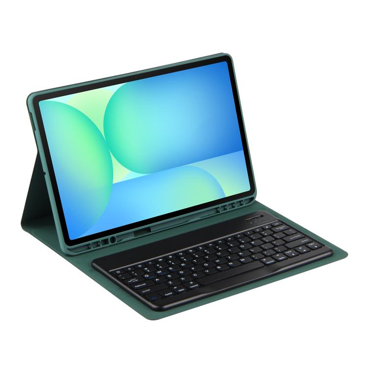 For Samsung Galaxy Tab S10 FE+ PS-X620 Basics Bluetooth Keyboard Leather Tablet Case