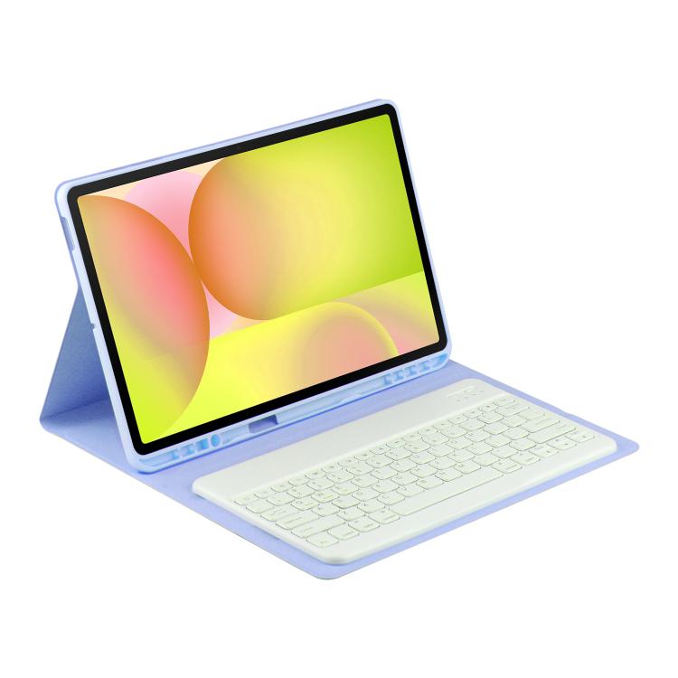 For Samsung Galaxy Tab S10 FE+ PS-X620 Basics Bluetooth Keyboard Leather Tablet Case