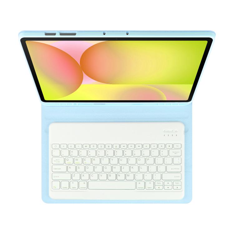 For Samsung Galaxy Tab S10 FE+ PS-X620 Basics Bluetooth Keyboard Leather Tablet Case