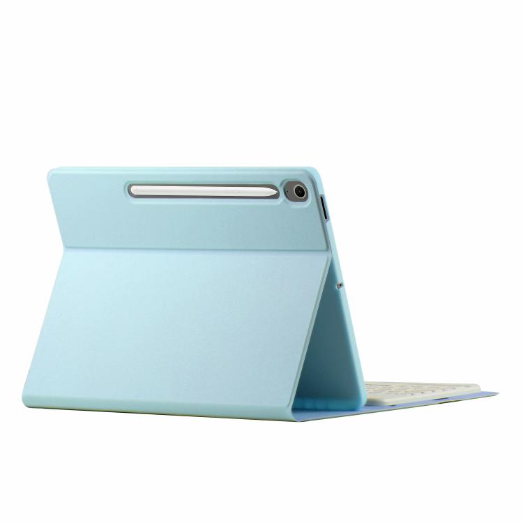 For Samsung Galaxy Tab S10 FE+ PS-X620 Basics Bluetooth Keyboard Leather Tablet Case