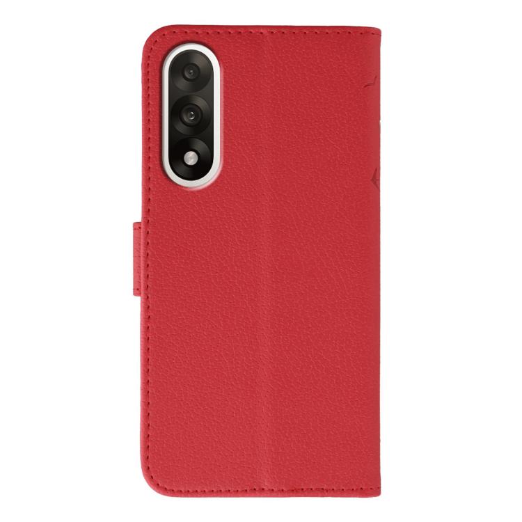 For OnePlus Nord 5 Feather Pattern Litchi Texture Leather Phone Case