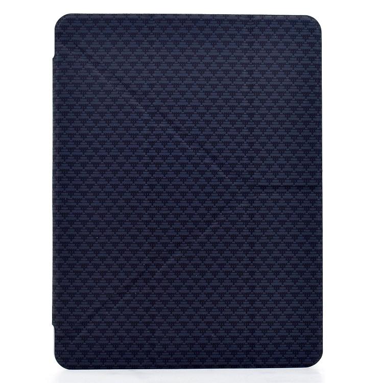 For Samsung Galaxy Tab A11+ / A9+ Y-Fold Pyramid Texture Smart Leather Tablet Case