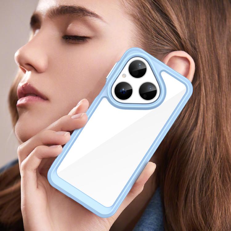For Huawei Pura 80 5G Colorful Series Acrylic Hybrid TPU Phone Case