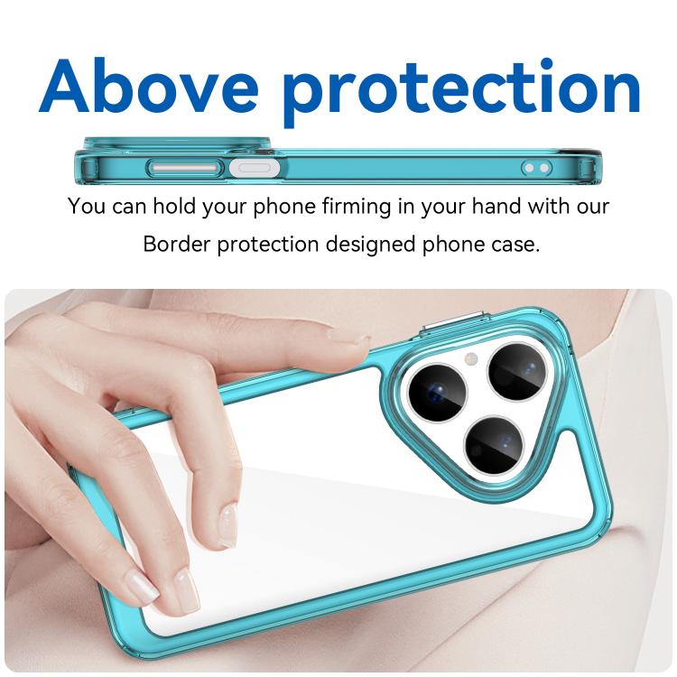 For Huawei Pura 80 5G Colorful Series Acrylic Hybrid TPU Phone Case