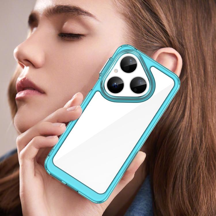 For Huawei Pura 80 5G Colorful Series Acrylic Hybrid TPU Phone Case