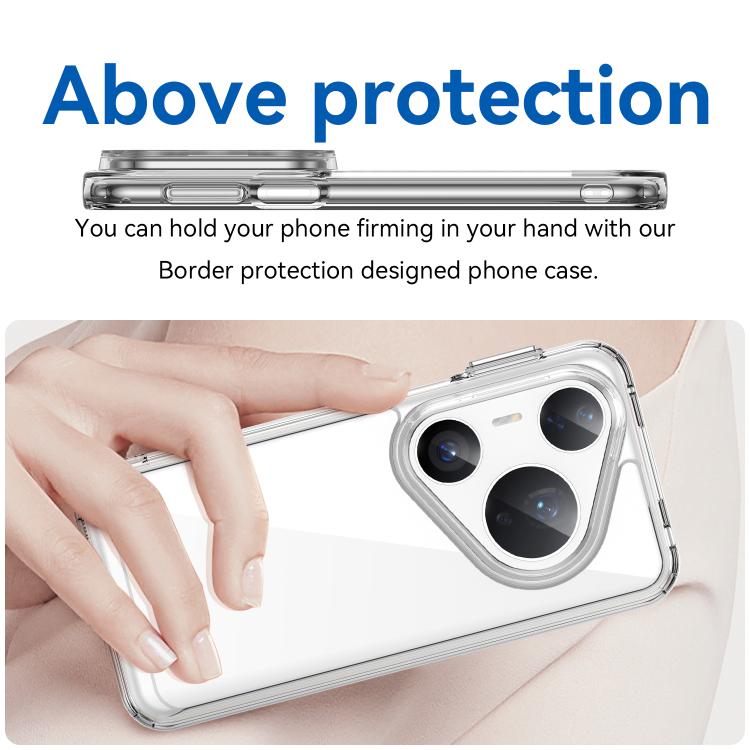For Huawei Pura 80 Ultra 5G Colorful Series Acrylic Hybrid TPU Phone Case