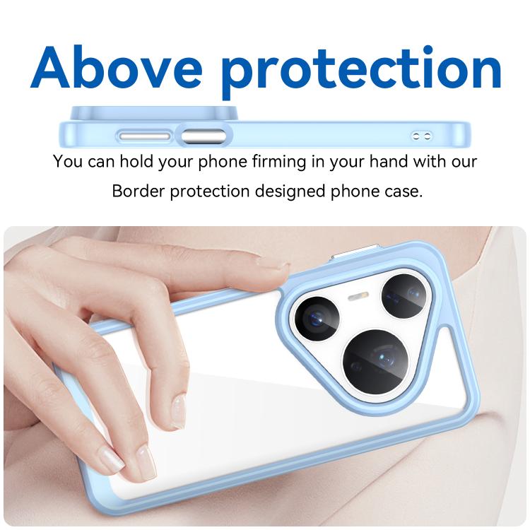 For Huawei Pura 80 Pro+ 5G Colorful Series Acrylic Hybrid TPU Phone Case