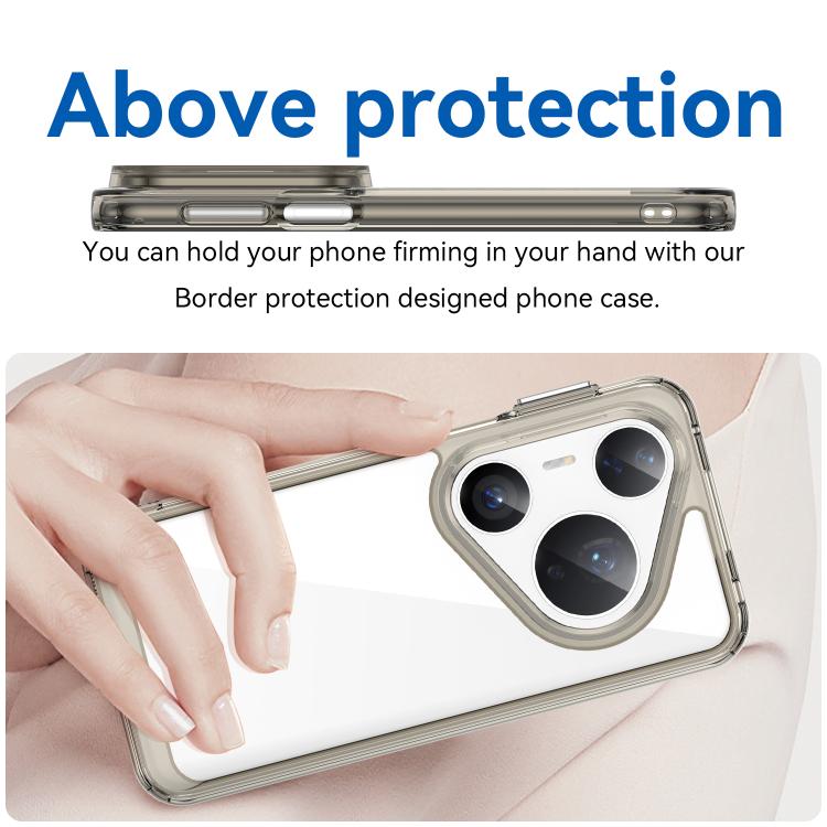 For Huawei Pura 80 Pro+ 5G Colorful Series Acrylic Hybrid TPU Phone Case