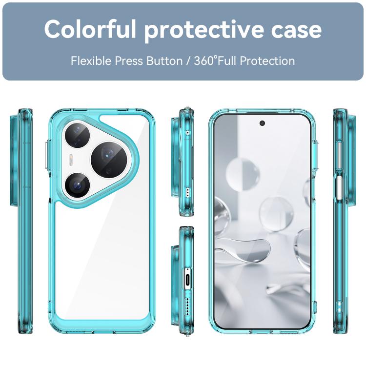 For Huawei Pura 80 Pro+ 5G Colorful Series Acrylic Hybrid TPU Phone Case