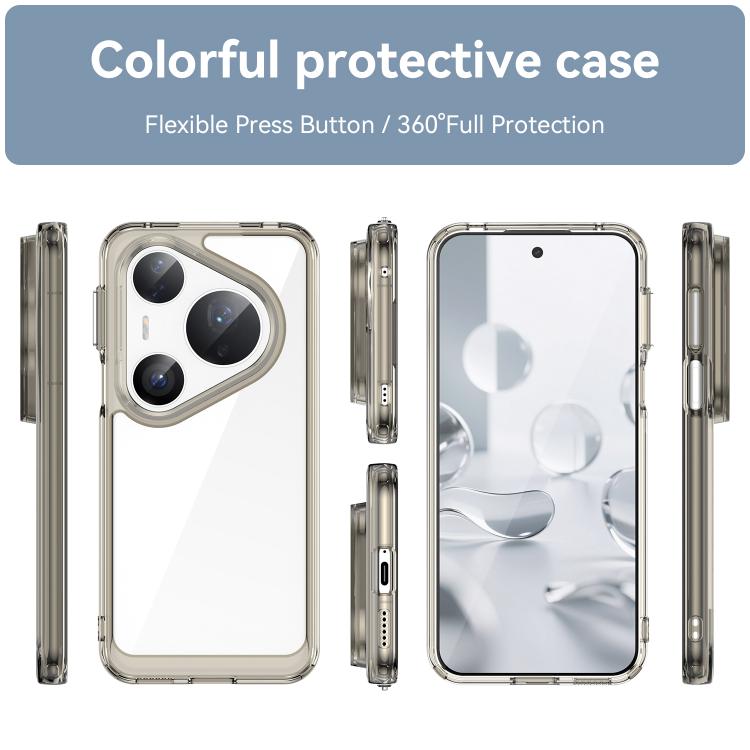 For Huawei Pura 80 Pro 5G Colorful Series Acrylic Hybrid TPU Phone Case