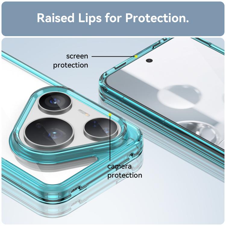 For Huawei Pura 80 Pro 5G Colorful Series Acrylic Hybrid TPU Phone Case