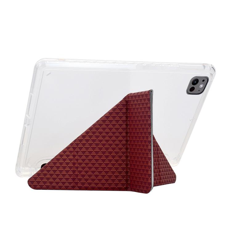 For Xiaomi Pad 7 / 7 Pro Y-Fold Pyramid Texture Smart Leather Tablet Case