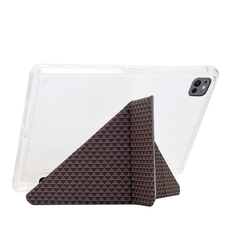 For Xiaomi Pad 7 / 7 Pro Y-Fold Pyramid Texture Smart Leather Tablet Case