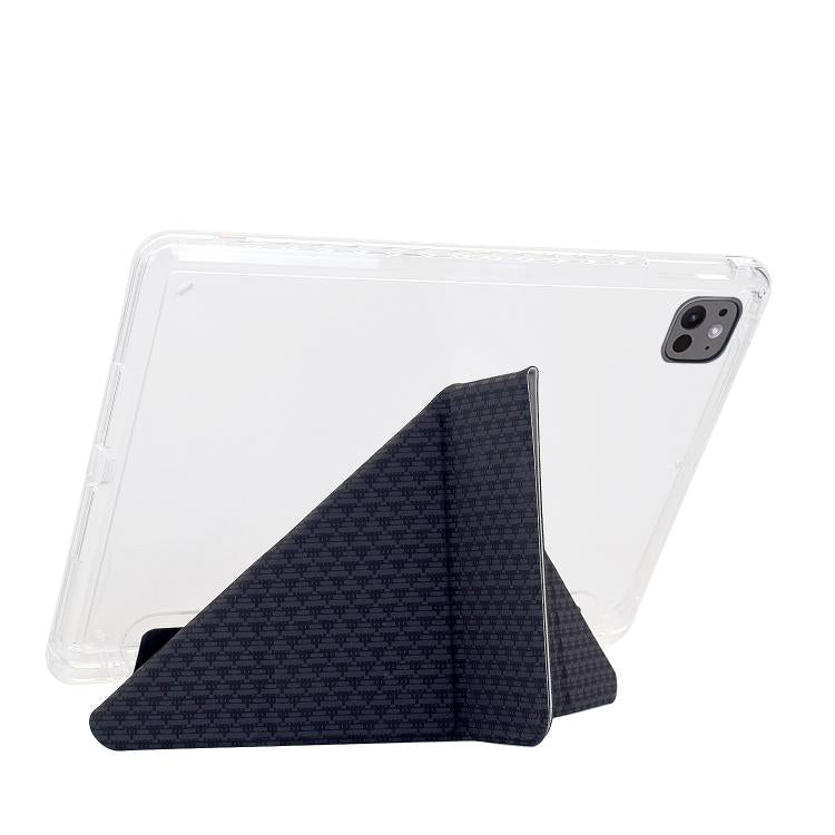 For Xiaomi Pad 7 / 7 Pro Y-Fold Pyramid Texture Smart Leather Tablet Case