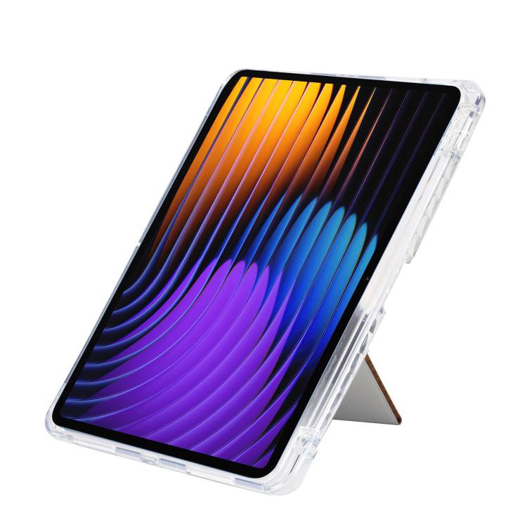 For Xiaomi Pad 7 / 7 Pro Y-Fold Pyramid Texture Smart Leather Tablet Case